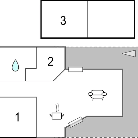 Cozy In With Kitchen 펜션 *